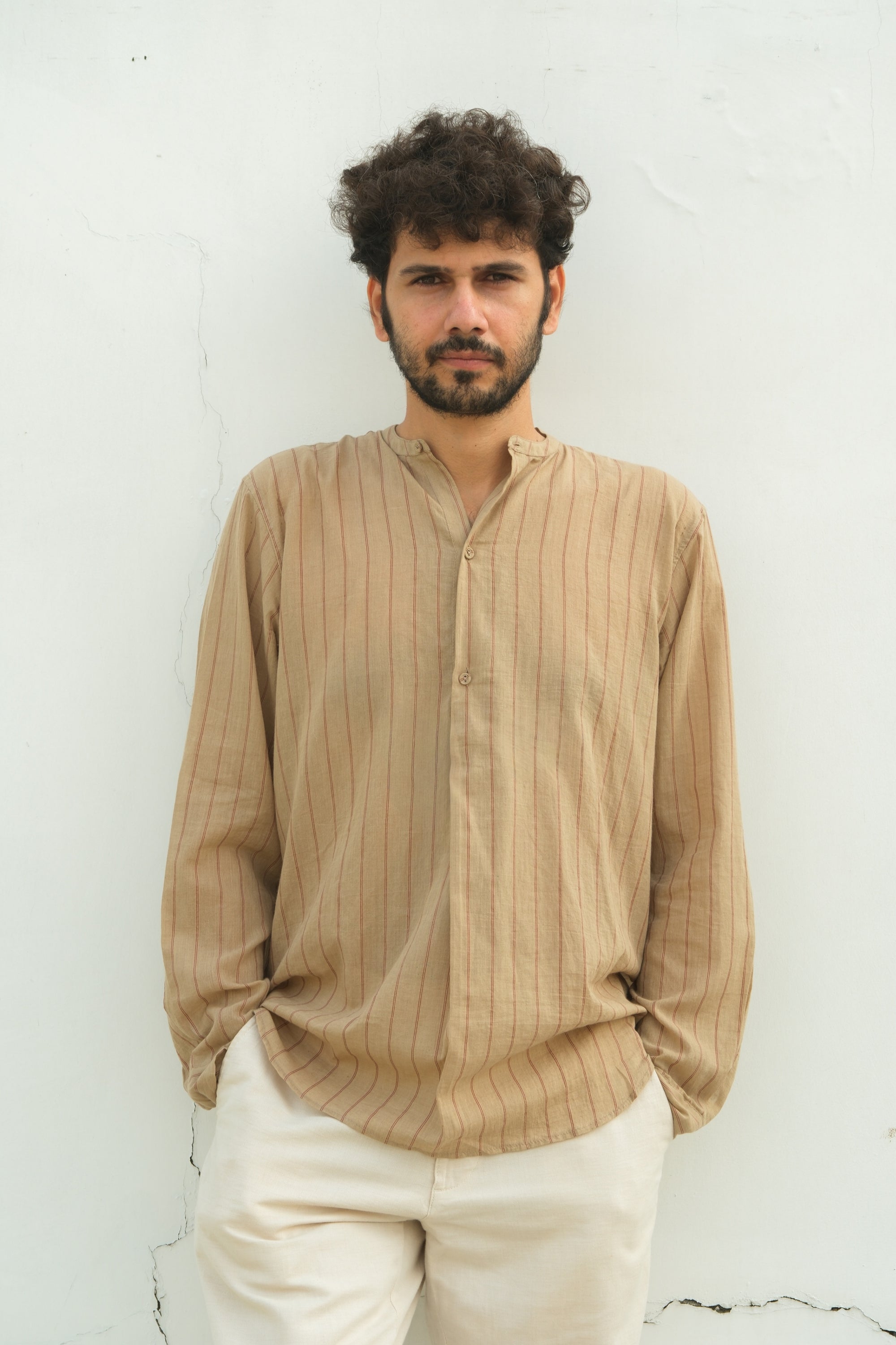 Balance Kurta Shirt — Handwoven Shirt for Women | with N.