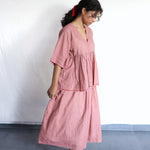 Cluster Skirt, view 3 - handwoven cotton by with N.