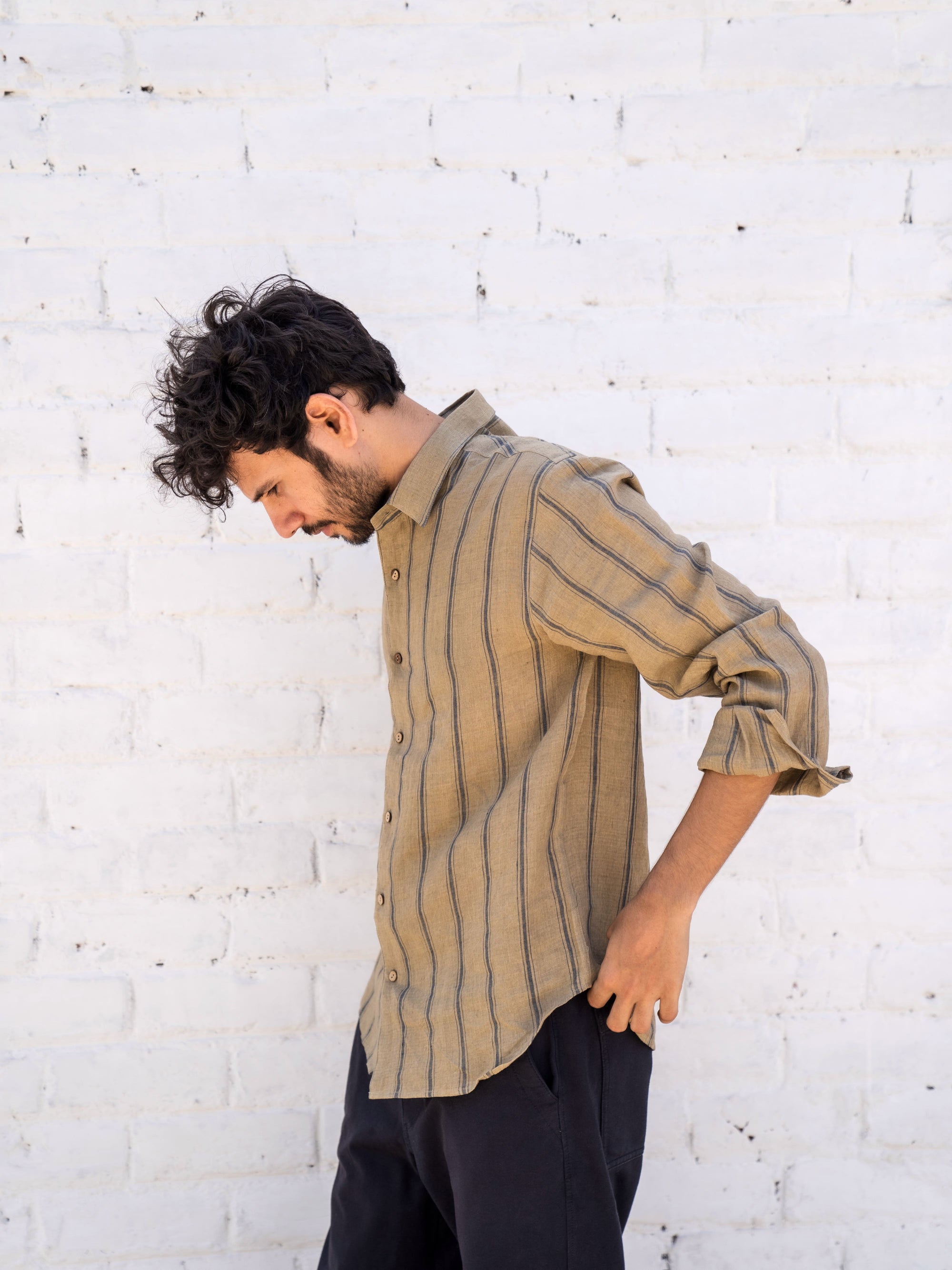 Woods Shirt — Handwoven Shirt for Women | with N.