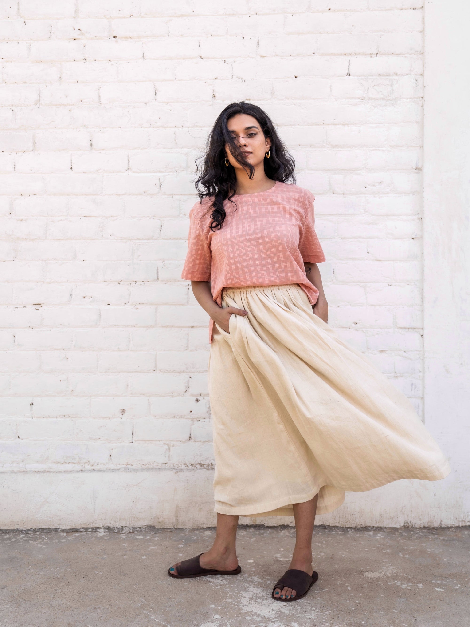 Grain Skirt — Handwoven Skirt for Women | with N.