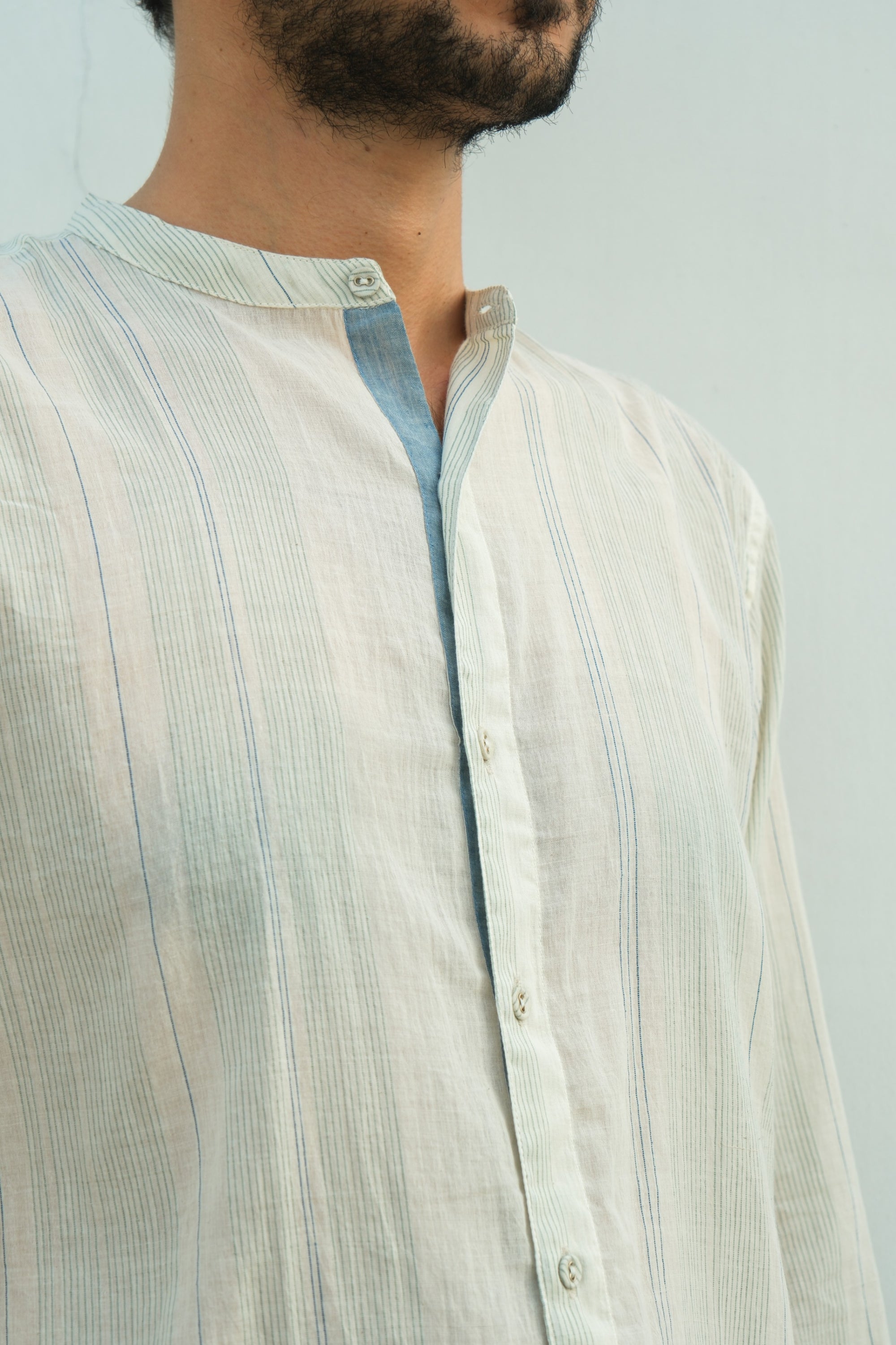 Drift Shirt for Men — Handwoven Shirt | with N.
