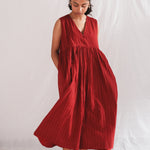 Glow Dress - Handwoven Jamdani Dress for Women | with N.