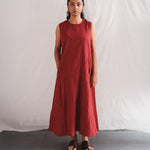 Koi Dress - Handwoven Cotton Dress for Women | with N.
