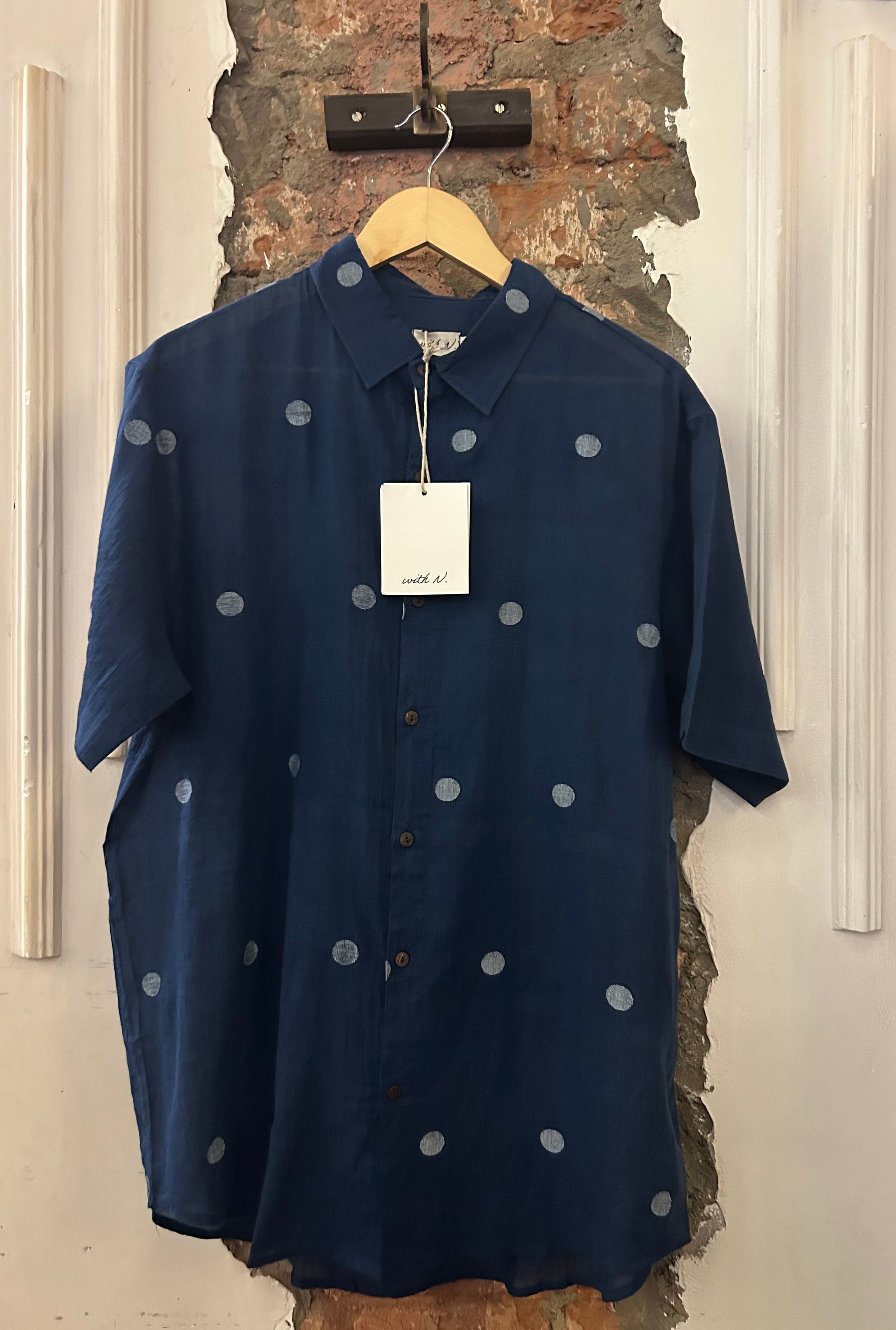 Lunar Shirt for Men — Handwoven Shirt | with N.