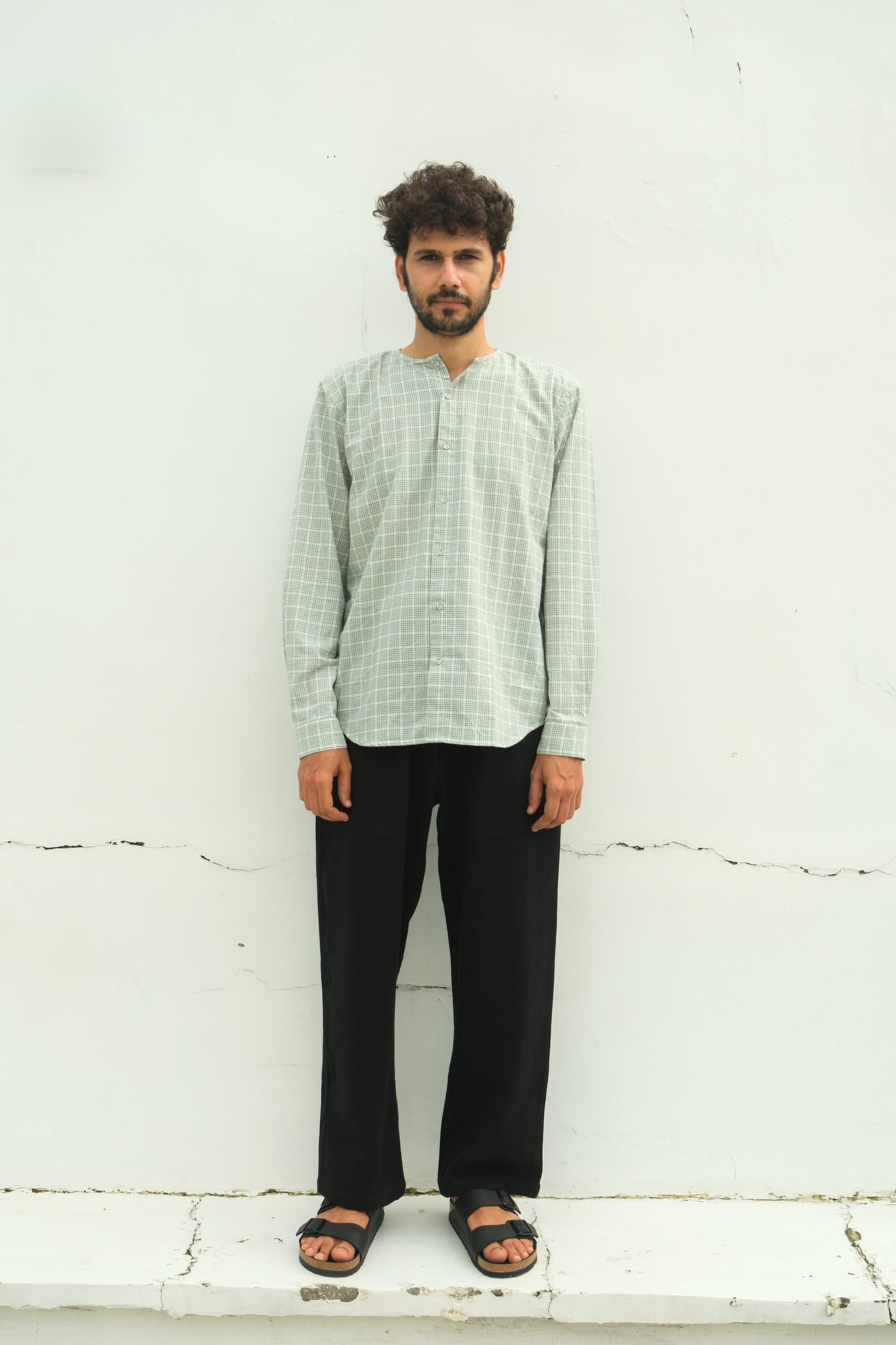 Madras Flair Shirt — Handwoven Shirt for Women | with N.