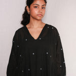 Moondance Dress - Handwoven Jamdani Dress for Women | with N.