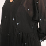 Moondance Dress, view 6 - handwoven Jamdani by with N.