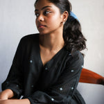 Moondance Dress, view 11 - handwoven Jamdani by with N.