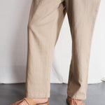 Oat Twill Pants - Handwoven Cotton Pants for Men | with N.
