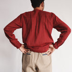 Oat Twill Pants, view 4 - handwoven cotton by with N.