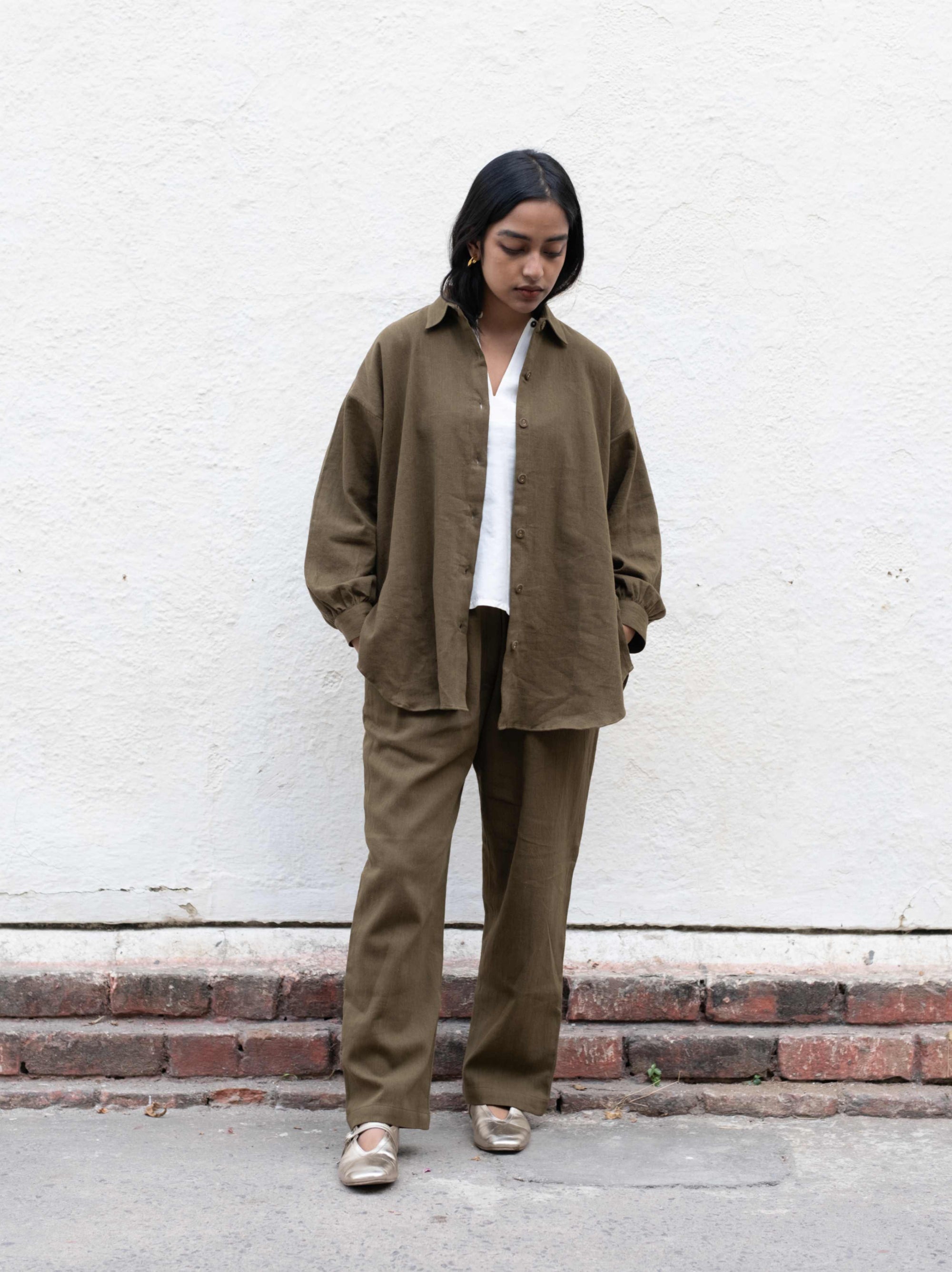 Forest Co-ord Set — Handwoven Co-ord Set for Men | with N.