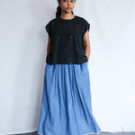 Starlit One-size Top - Handwoven Jamdani Top for Women | with N.