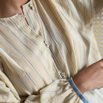 Wilderness Blouse, view 4 - handwoven cotton by with N.