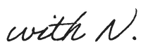 with N. logo