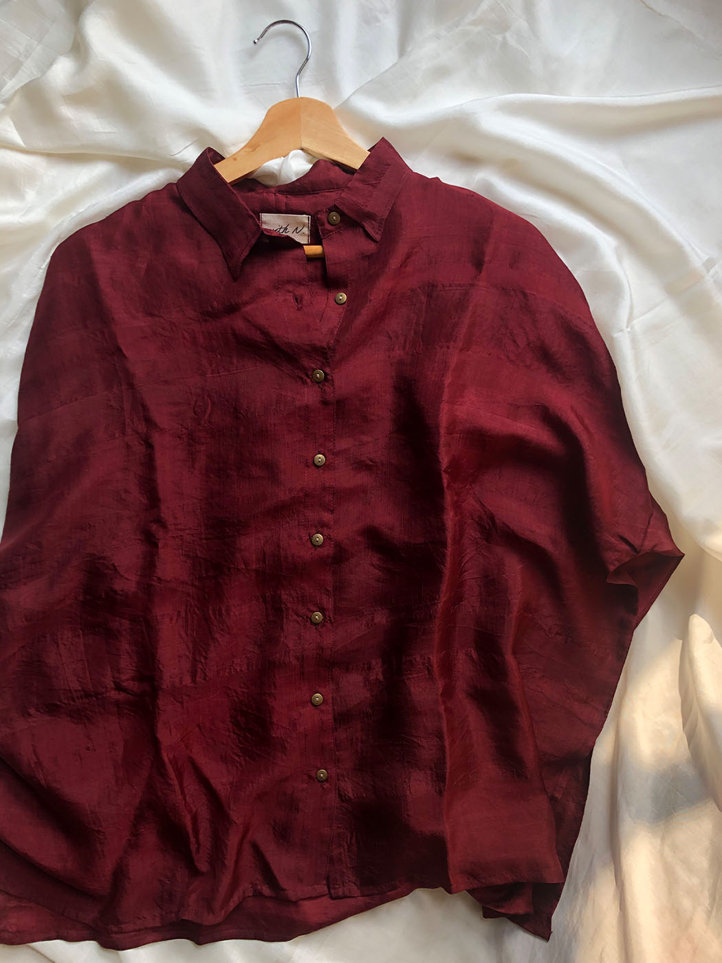 美品✨ na.e ナエ Big Over Shirt ビッグ オーバーシャツ 白 Na.e Big