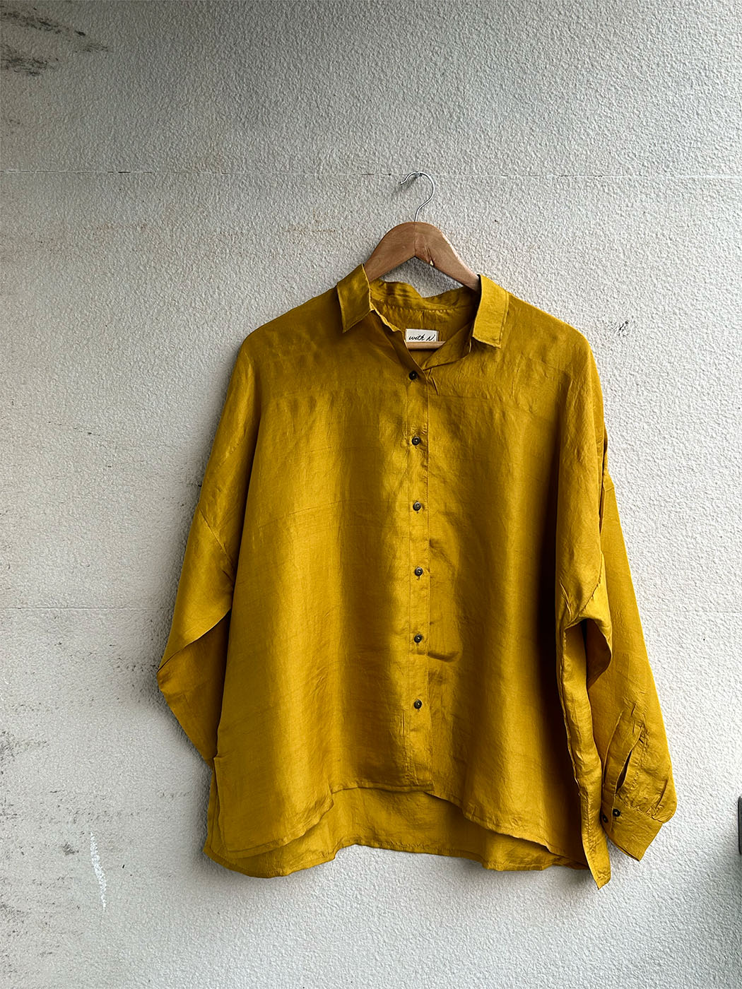 Oversized Silk Shirt - Main Image